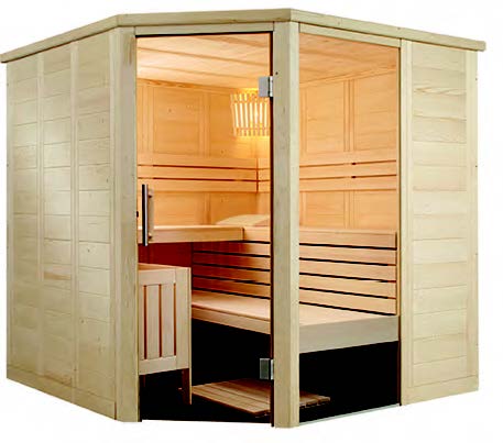 alaska corner indoor sauna
