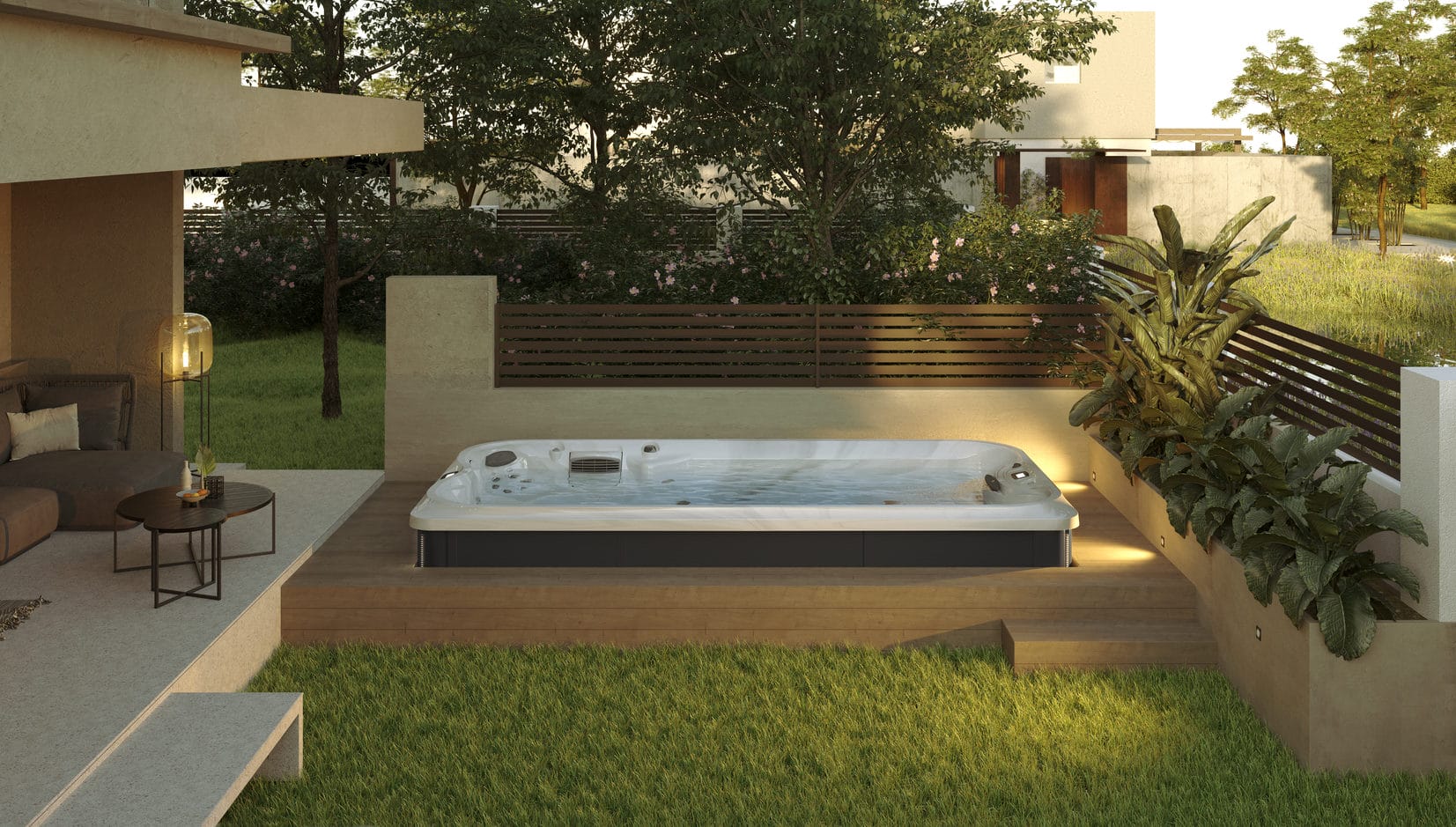 Jacuzzi®­J-16™ Swim Spa Pool­ | Oyster Pools & Hot Tubs