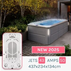 <b>Jacuzzi<sup>®</sup></b><br /><i>J-14™ <br> Swimspa Pool</i></sup><p style="color:black;"></p>